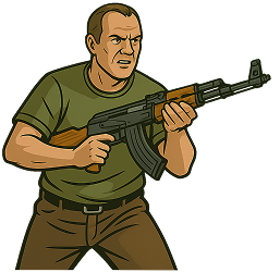 Spawn armed attackers